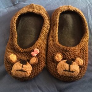 Moma bear and Dad bear Slippers